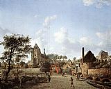 Approach to the Town of Veere by Jan van der Heyden